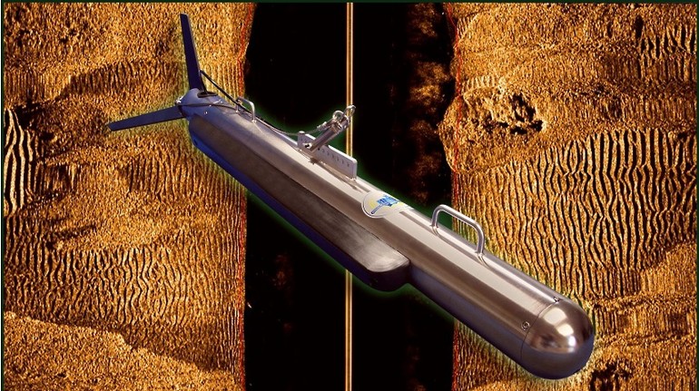 Fig.1. Image of the HMS-624 Side Scan Sonar for deep depth prospection  (image courteously provided by FSI)