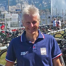 Chris Leech - Picture shows Chris at the European Triathlon championships in Geneva, July 2015