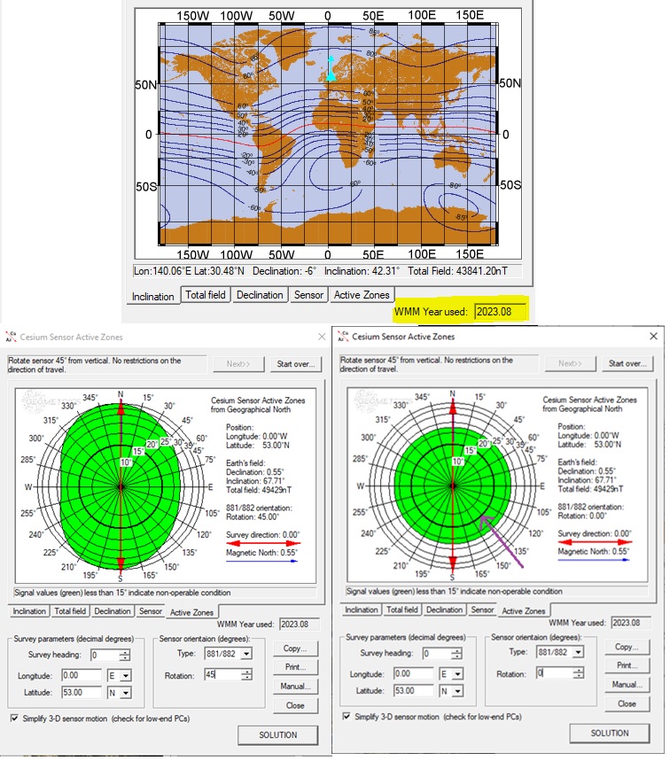 CSAZ Solution for southern Baltic Sea