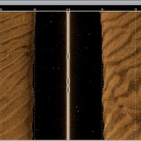 QAS4 SideScan Sonar Image of a Sand Dunes