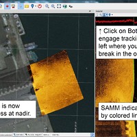 How to initial bottom track in SAMM