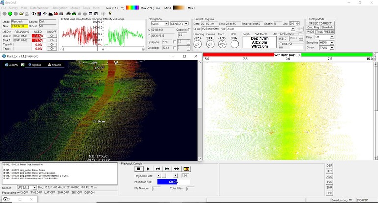 GeoDAS with MultiBeam