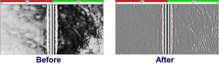 Application of SNR filter in GeoDAS