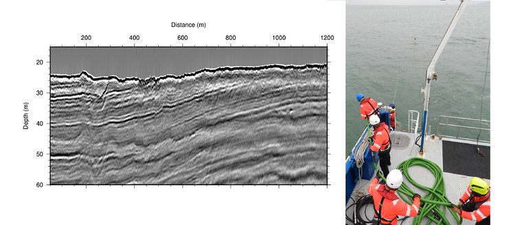 GeoEel LH-16 hand deployment
