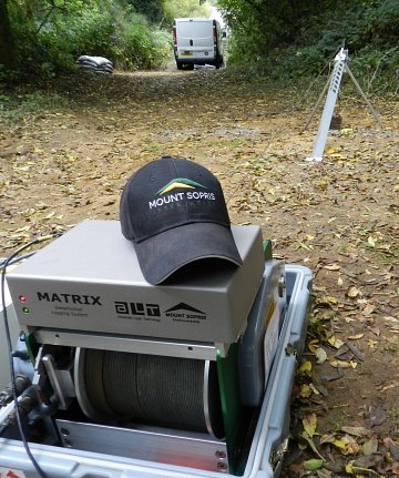 Matrix Logger Installed onto an MX Winch.