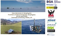 BGA “New Advances in Geophysics” Meeting 2025: Frontiers of Electromagnetic Geophysics Logo
